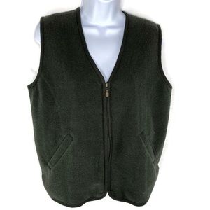 Allison & Co Hunter Green Light Weight ZIP Vest
